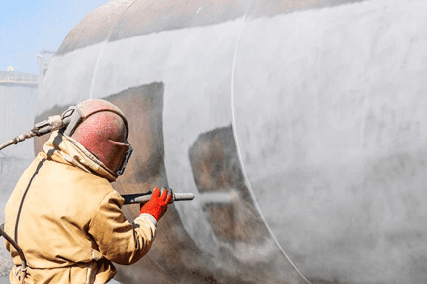 Sandblasting